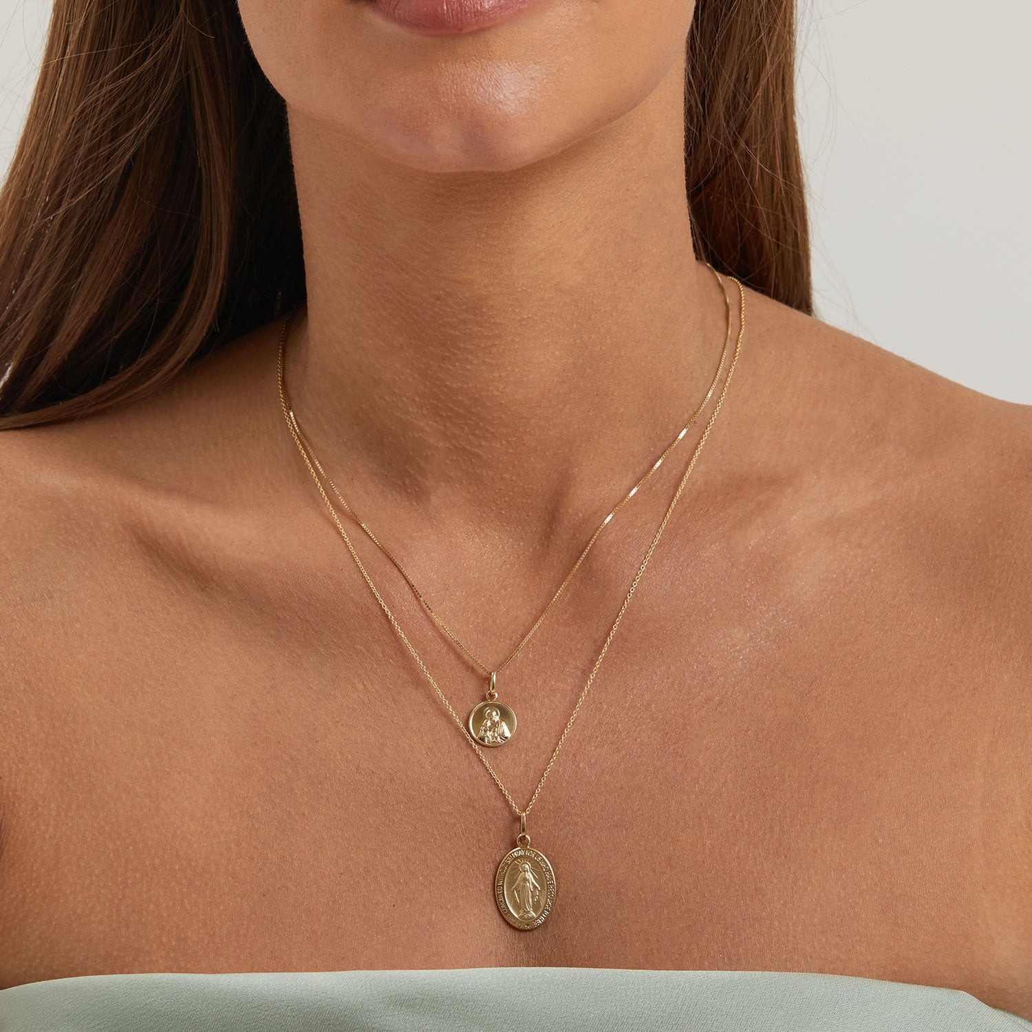 Oval Madonna Charm - Image 4