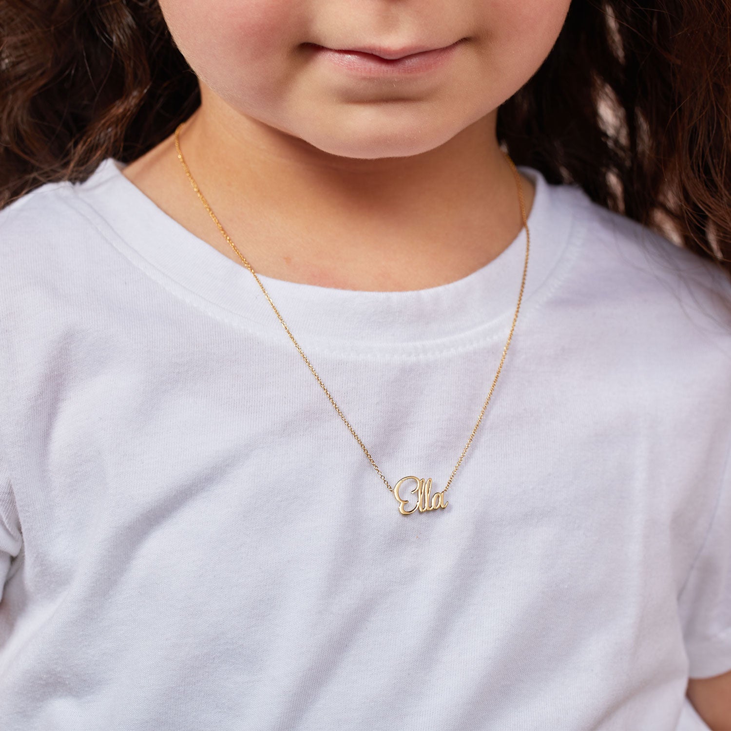 Locket Childrens Gold Jewellery Personalised Children's