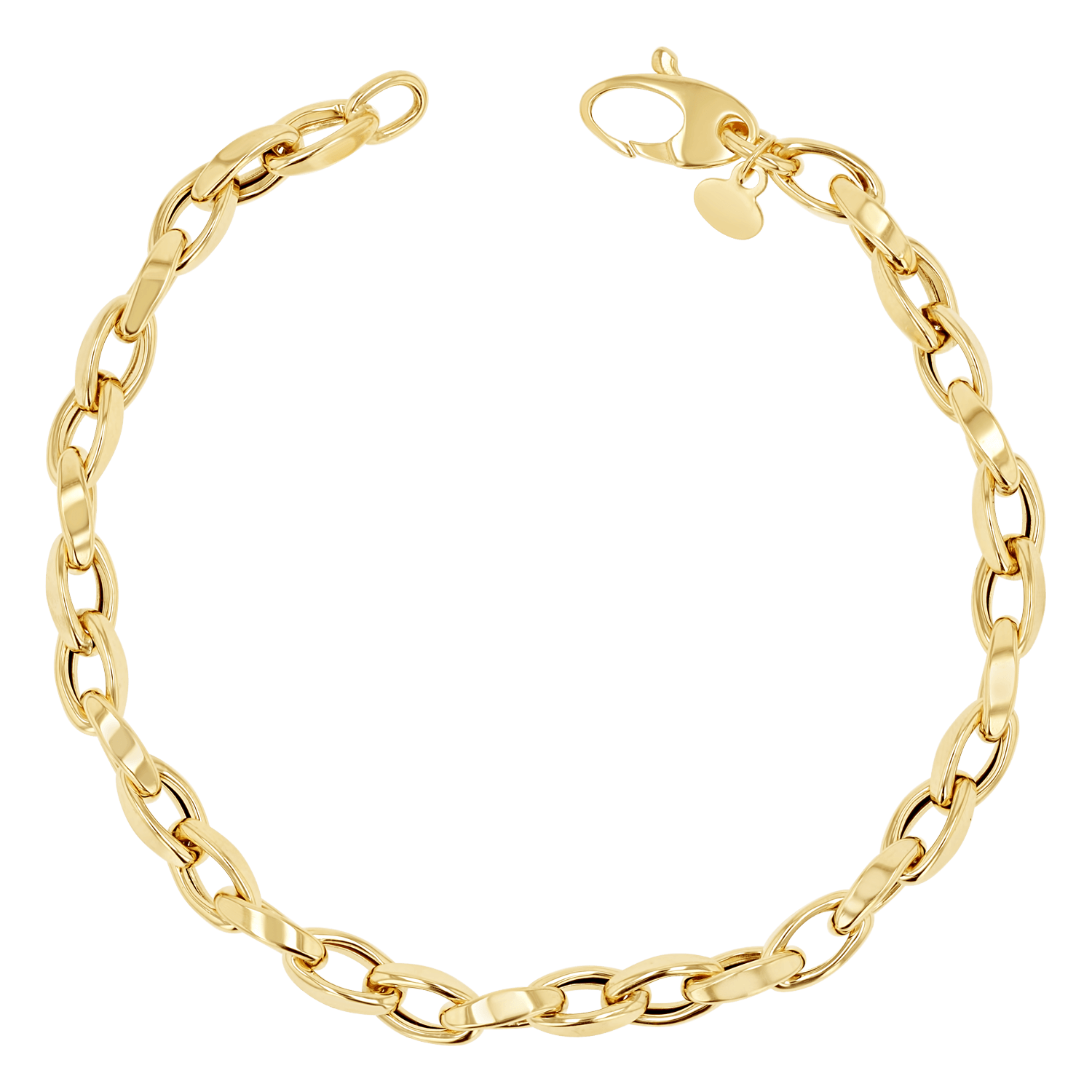 Celine Gold Curb Chain Bracelet  Rent Celine jewelry for $55/month