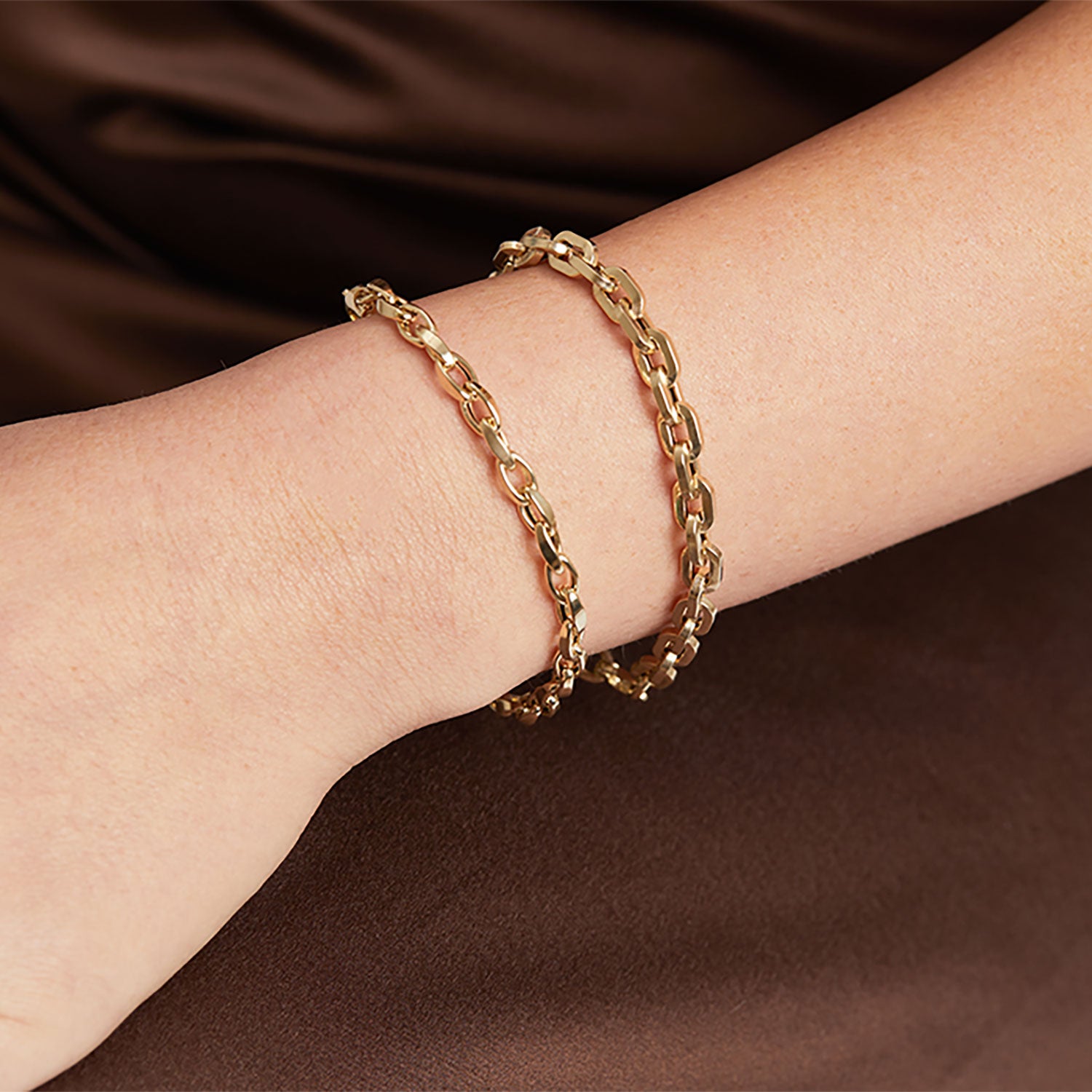 14K Gold Opal Solitaire Sequin Bracelet – Baby Gold