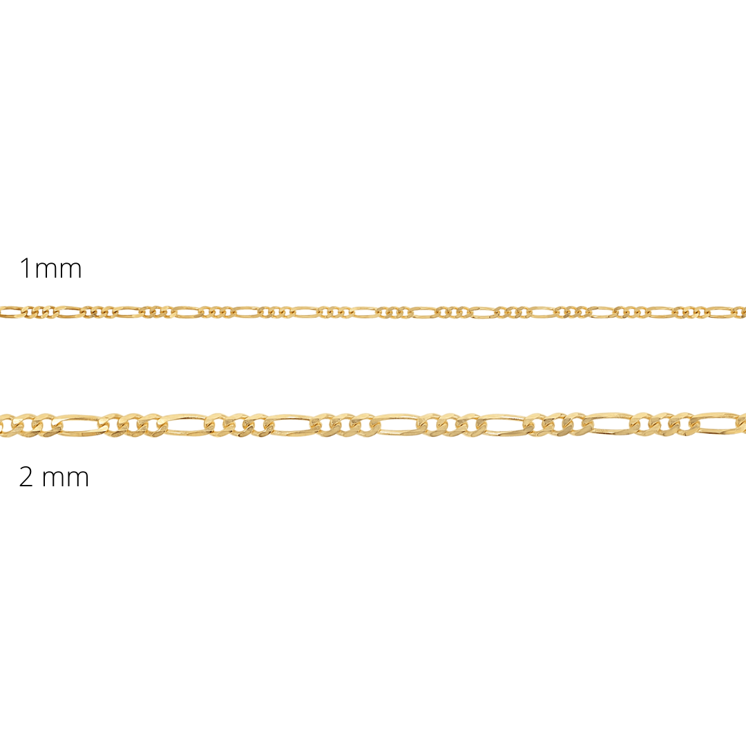 Figaro Chain Bracelet - Image 3