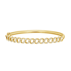 Diamond Pave Cuban Bracelet