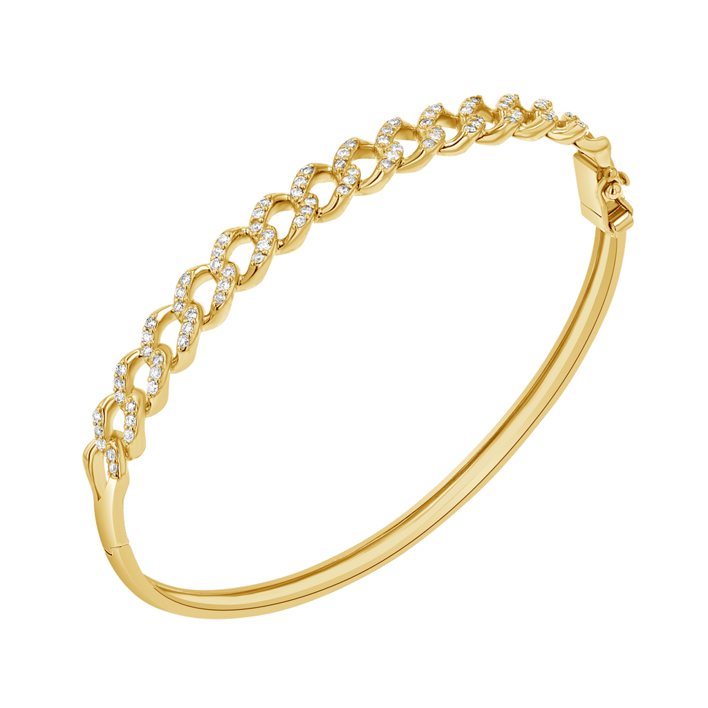 Diamond Pave Cuban Bracelet