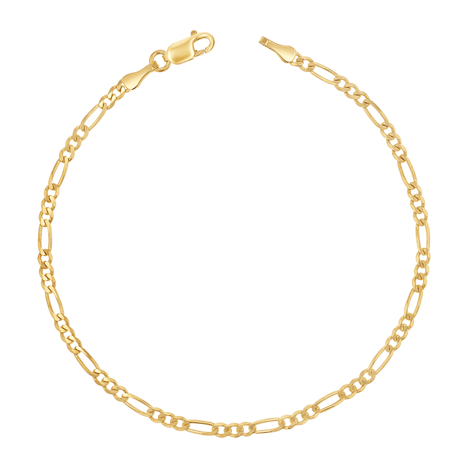 Figaro Chain Bracelet - Image 2
