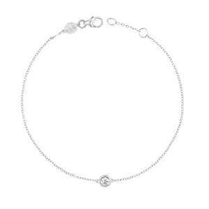 Kids Solitaire Diamond Bracelet