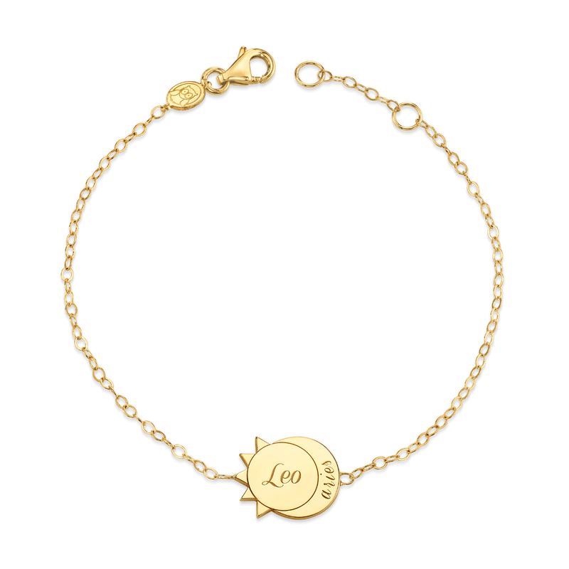 Sun Moon Zodiac Bracelet