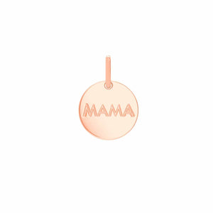 Engravable Round Coin Charm