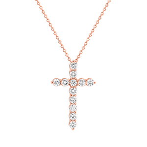 Kids Diamond Cross Necklace