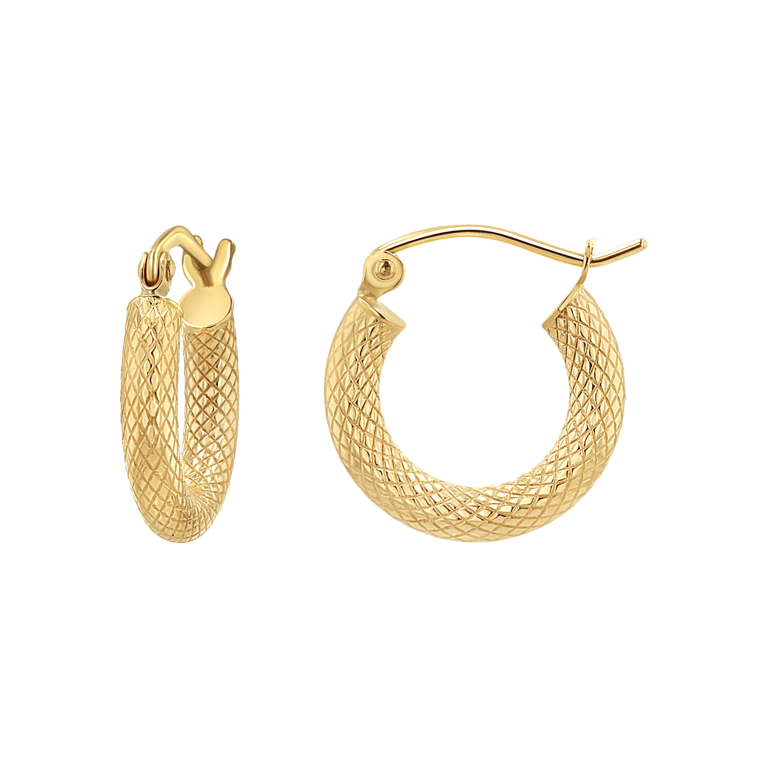 Serpentine Hoop Earrings - Image 2