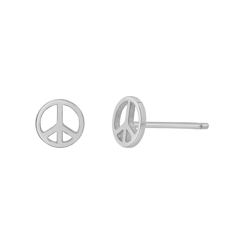 Peace Stud Earrings