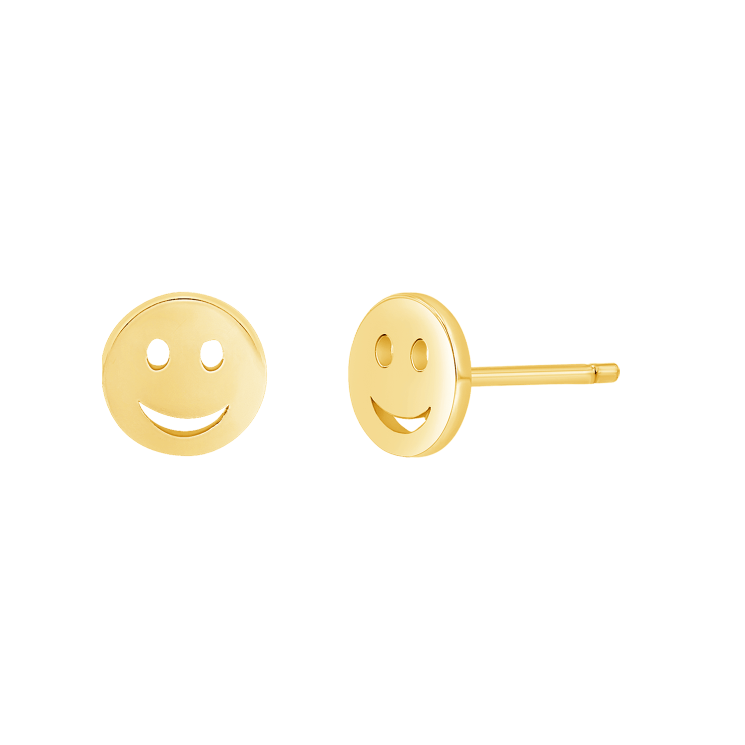 Smiley Face Stud Earrings