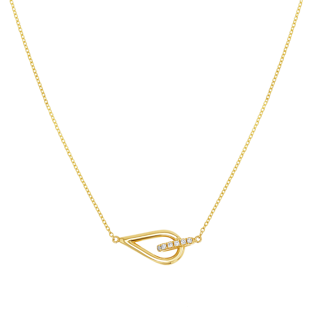 Anchor Knot Necklace