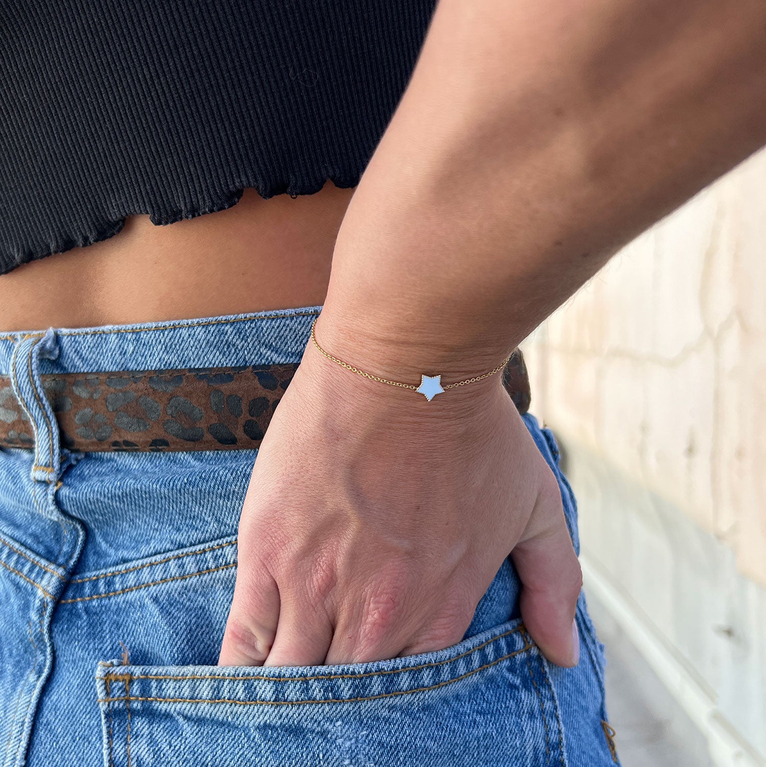 Enamel Star Bracelet - Image 3