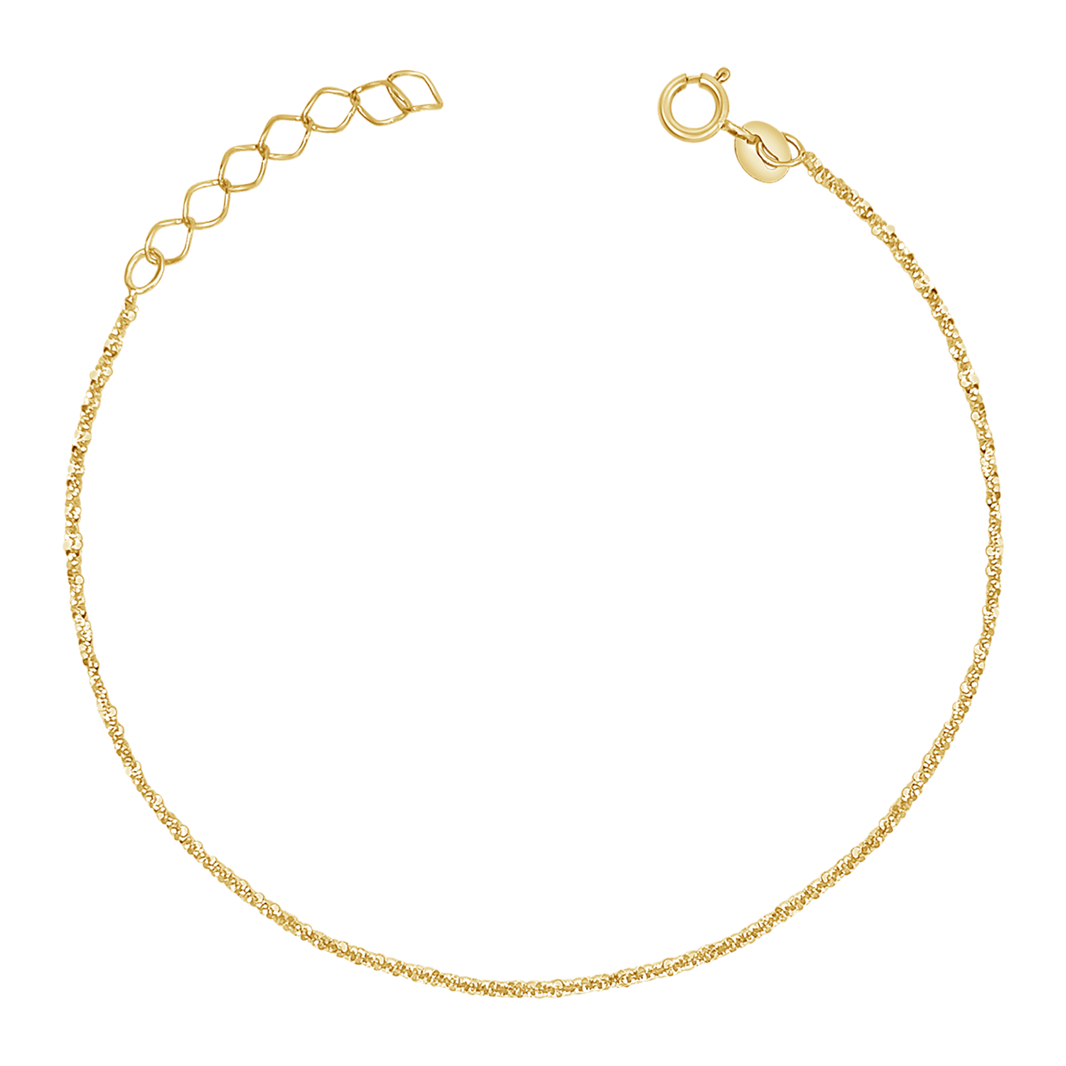 14K Gold Glimmer Chain Bracelet Baby Gold 14k-gold-glimmer-chain-bracelet-baby-gold