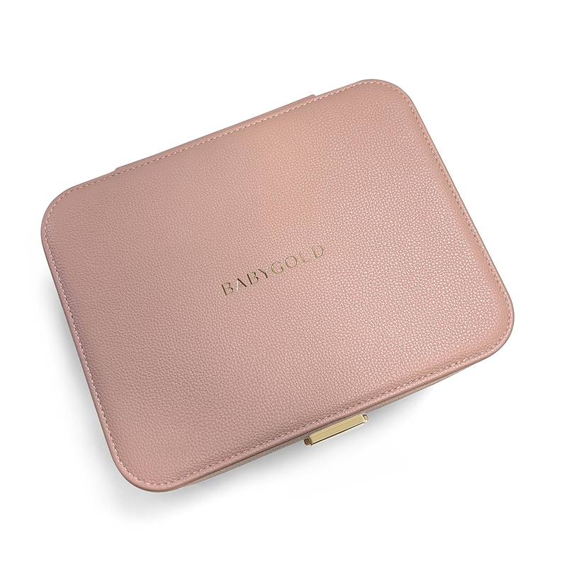 Baby Gold Pink Jewelry Case