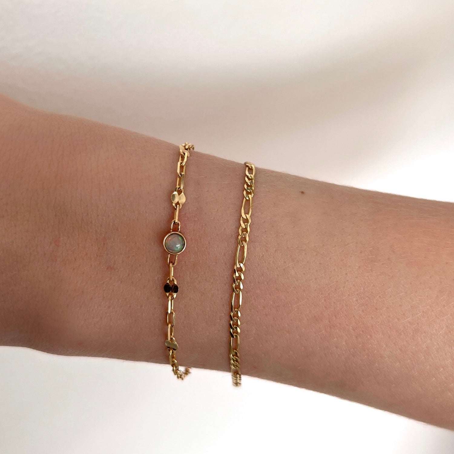 Figaro Chain Bracelet - Image 4