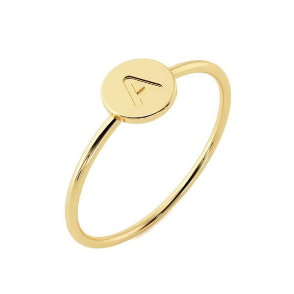 Custom Domed Ring – Baby Gold