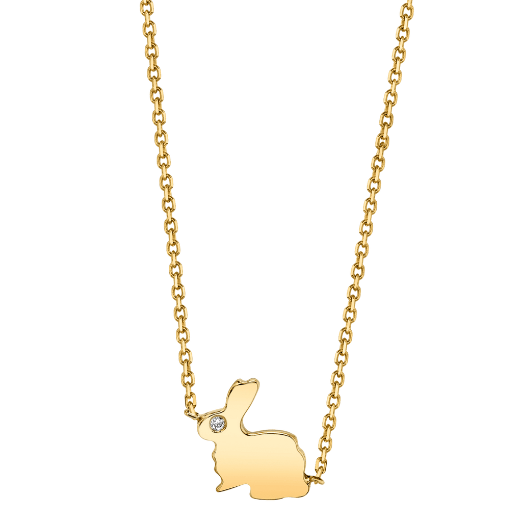 Dainty Bunny Rabbit Necklace