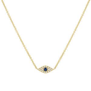 Pave evil 2025 eye necklace