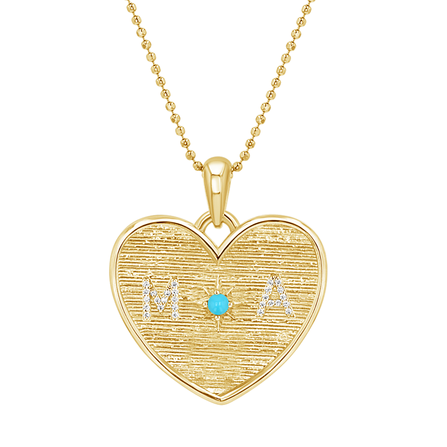 Initial Heart-Shaped Necklaces – Many Goods Store