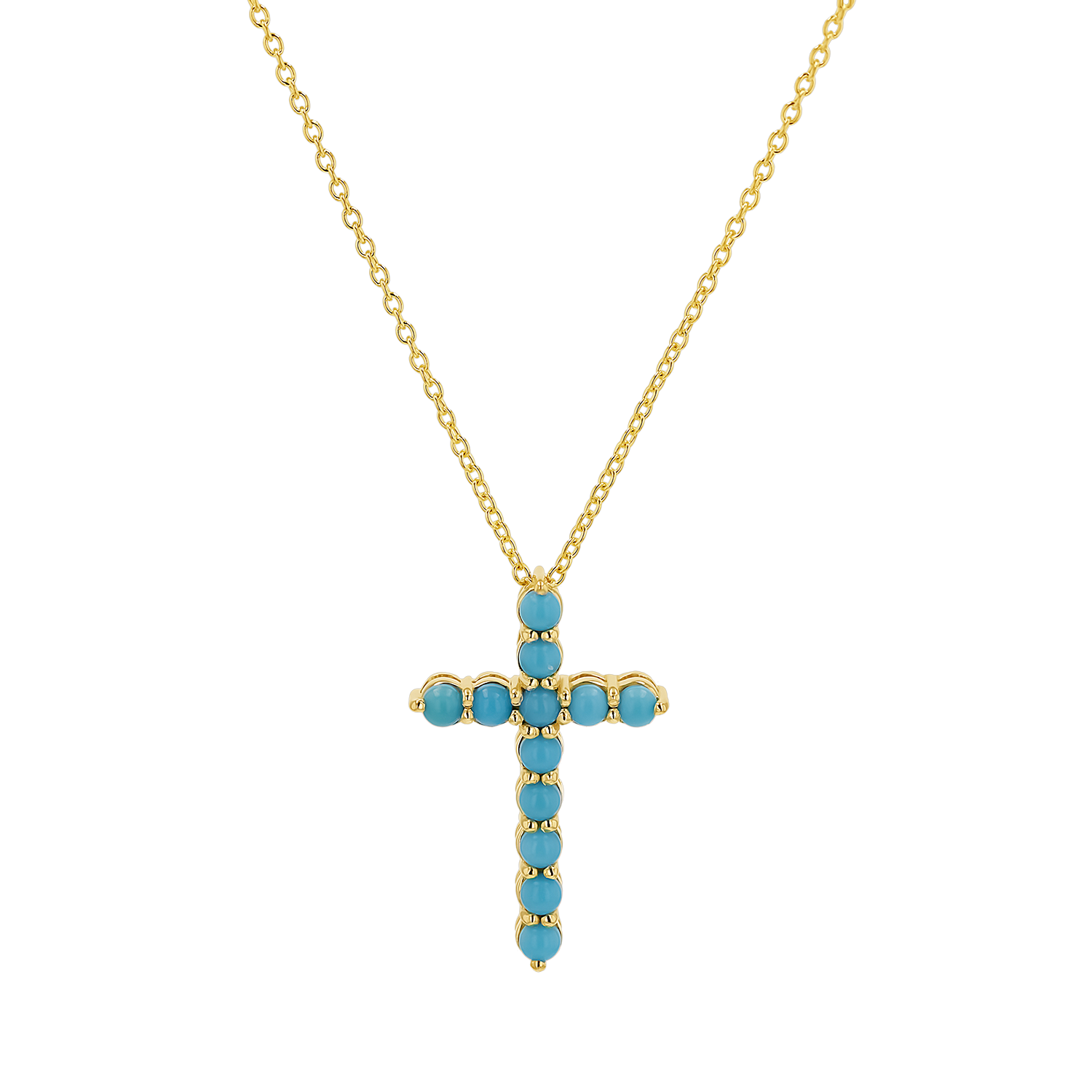 Baby gold 2025 cross necklace