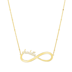 Infinity Custom Name Necklace
