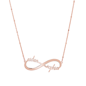 Infinity Custom Name Necklace