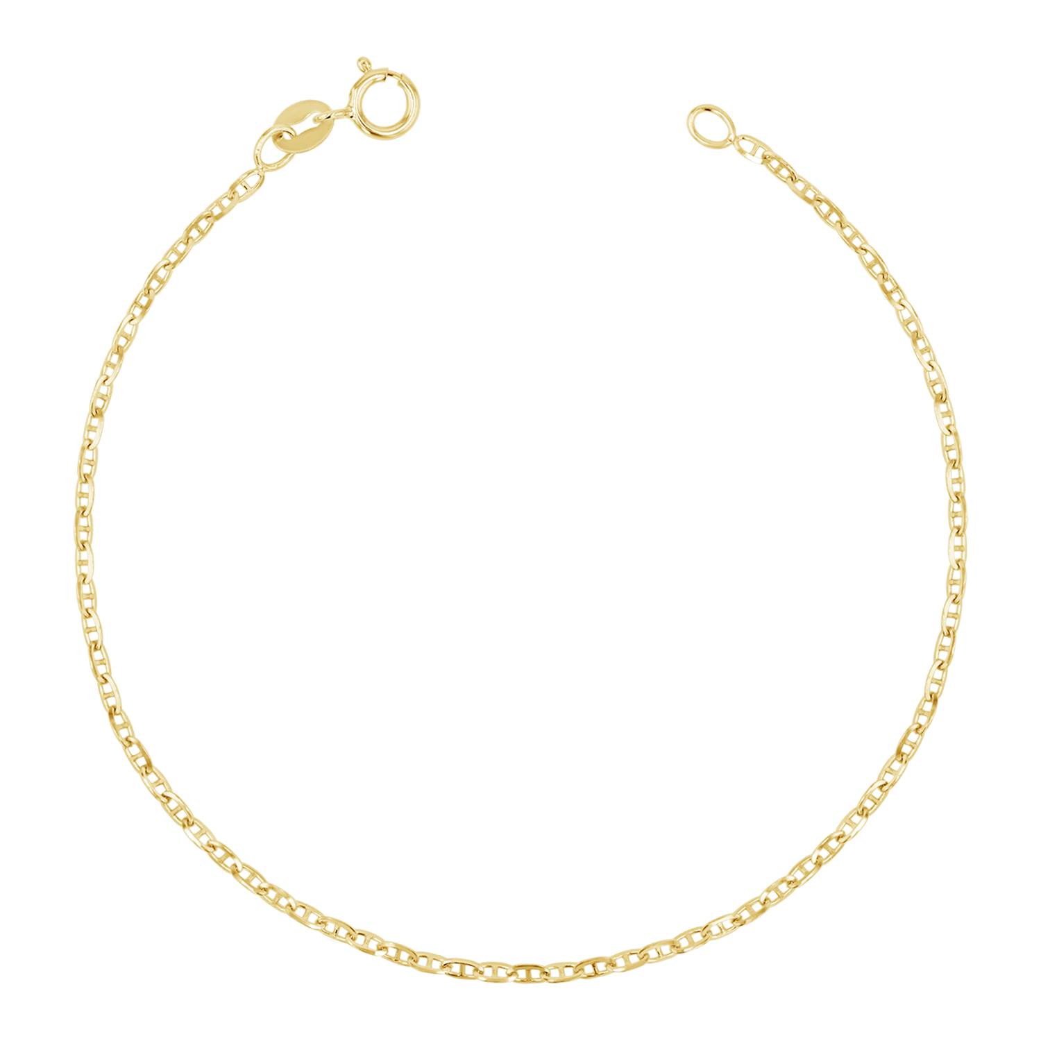 Mariner Anchor Chain Link Bracelet