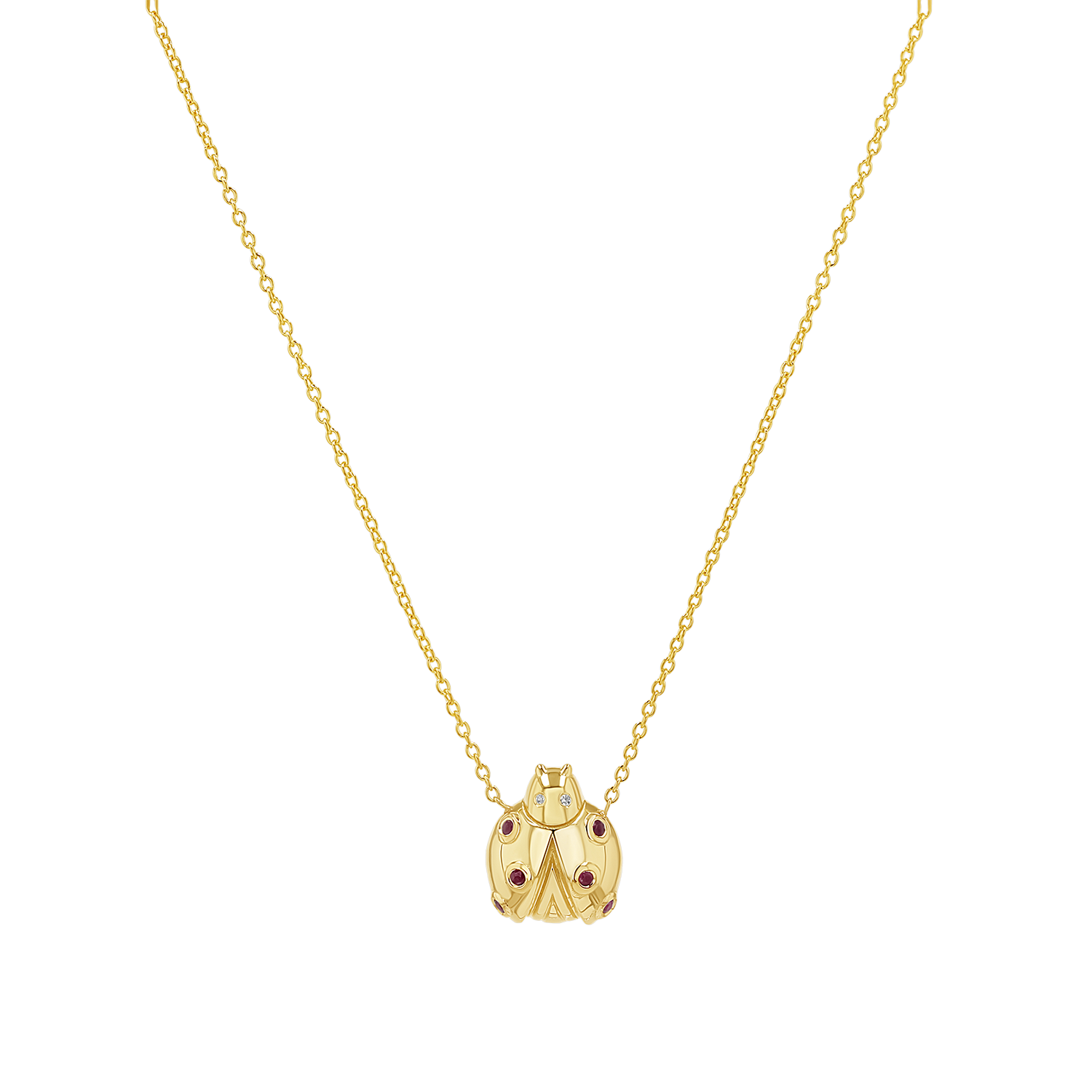 4 Elements Ladybug Charm Necklace – AnaKatarina Design