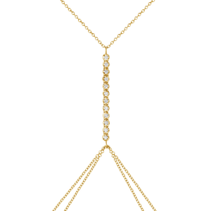 Allure Diamond Tennis Body Chain