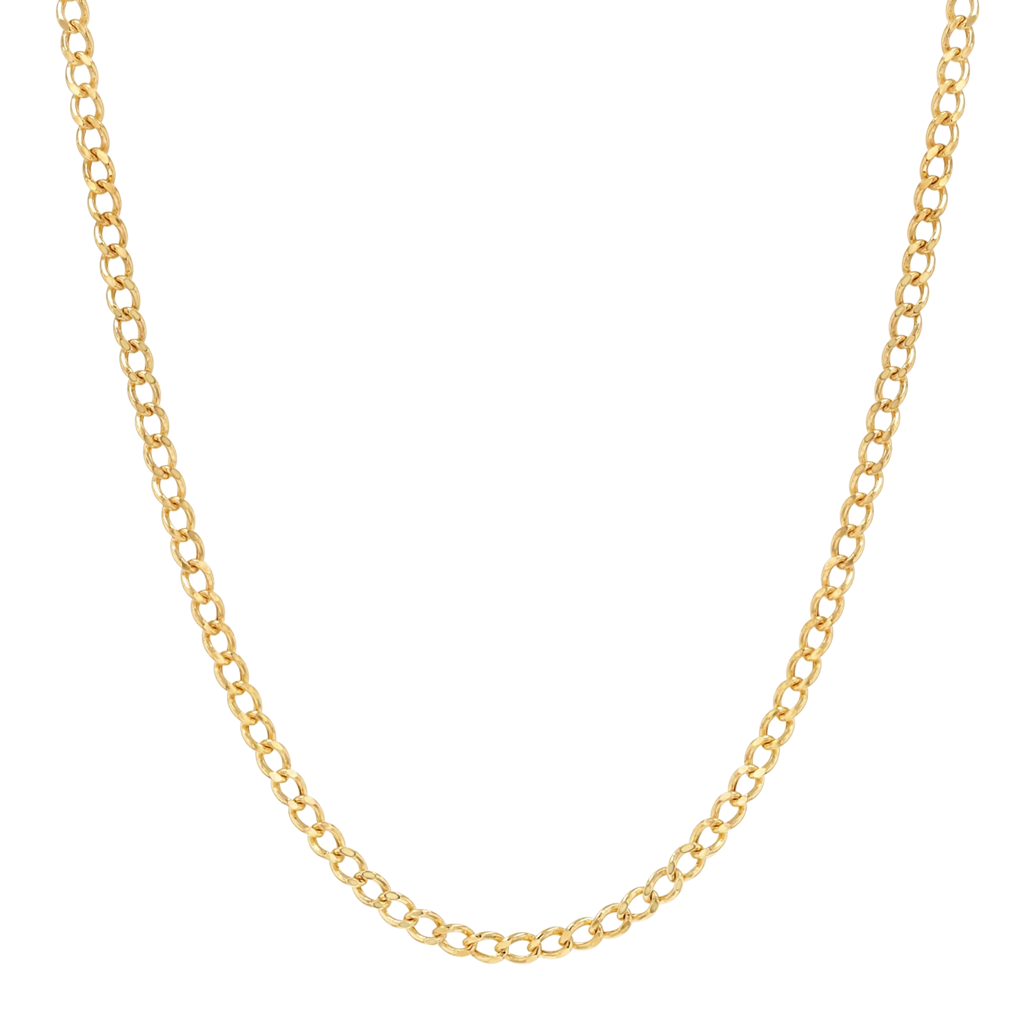 Kids Dainty Cuban Link Chain Necklace - Image 2