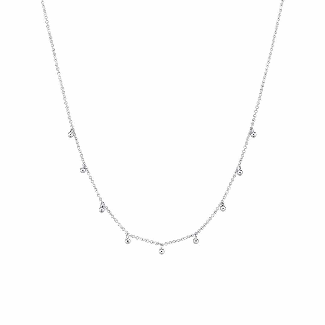 Mini Dainty Ball Chain Necklace - Image 3