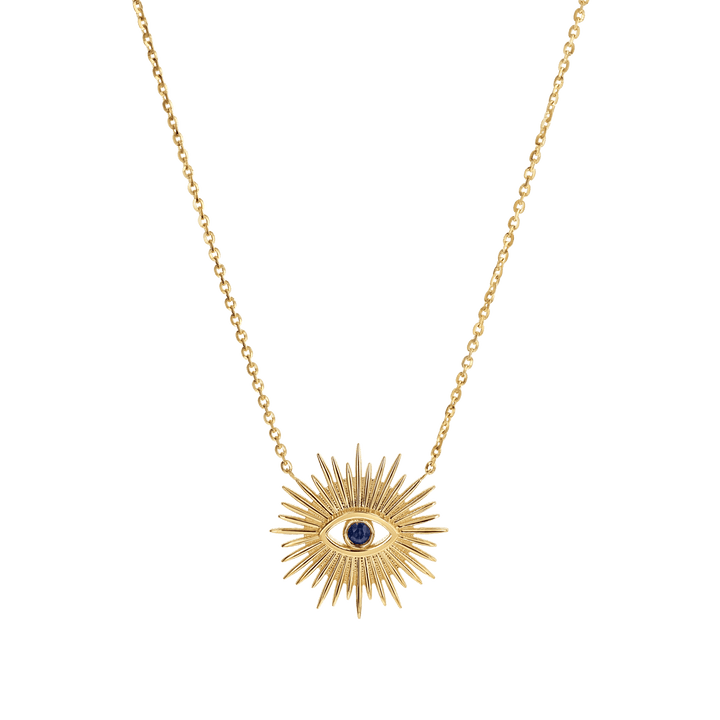Eye Burst Necklace- Gold main image 0