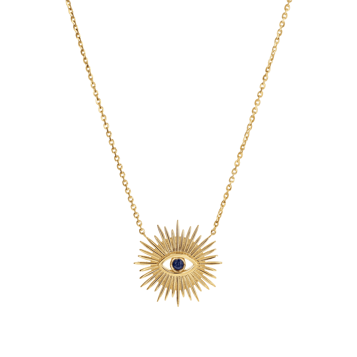 Sunburst Evil Eye Necklace - Image 2