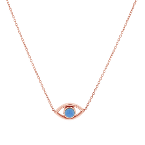 Turquoise Evil Eye Necklace