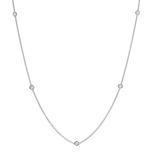Diamond strand necklace Clearance