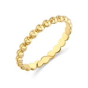 Domed Eternity Ring Baby Gold