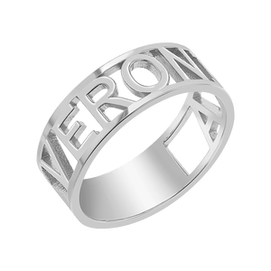Custom Name Band Ring