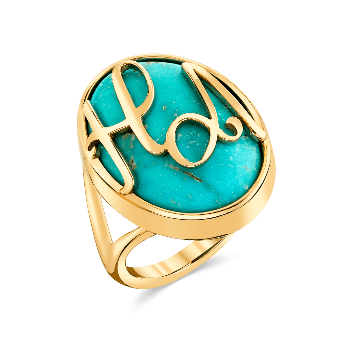 Heirloom Initial Ring