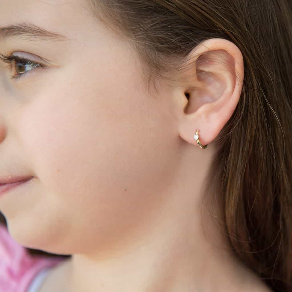 Shapes Round Huggie Earrings - Image 5